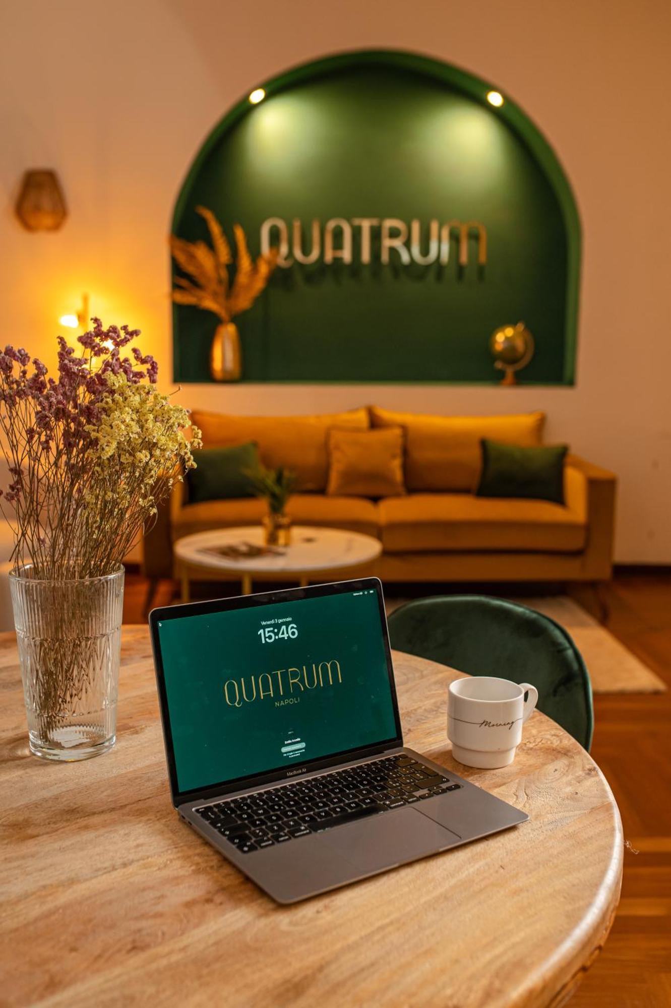 Quatrum Apartment Napoli Dış mekan fotoğraf